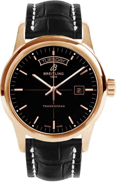 breitling transocean day date review